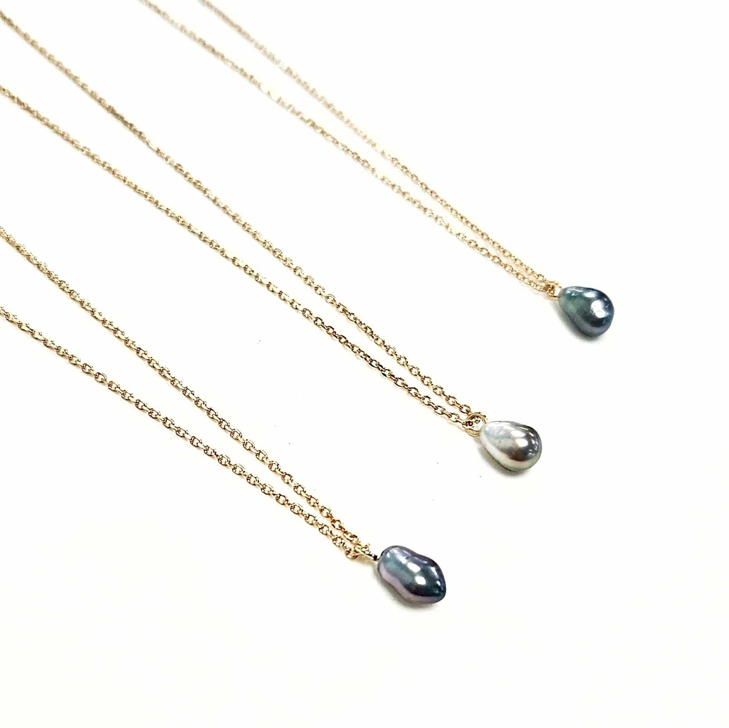 COLLIER ENFANT BELIERE KEISHI - plaqué or 40CMS