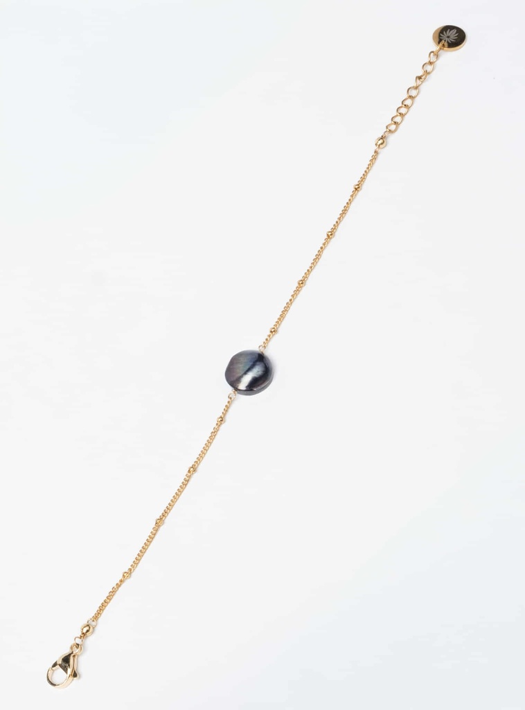 Bracelet acier doré MABE CHAINE BOULETTE