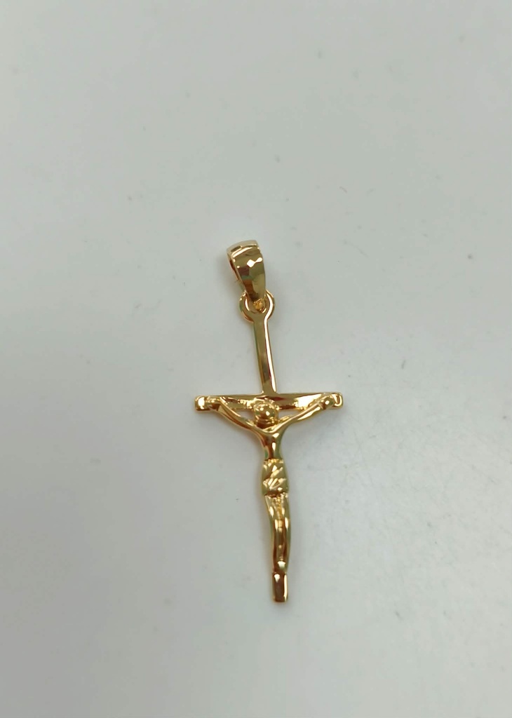 CROIX JESUS PLAQUE OR