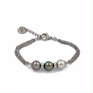 BRACELET 3 PERLES 