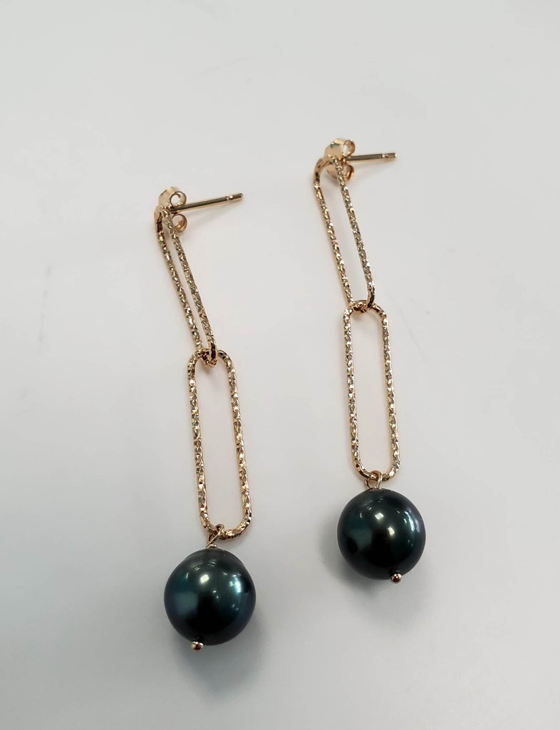 BO 2 RECTANGLES + PERLES DE TAHITI